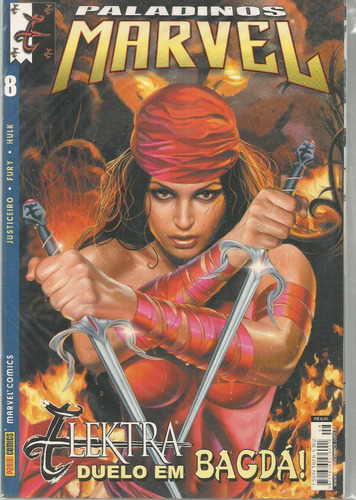 Paladinos Marvel 08 - Panini - Bonellihq Cx313 C21