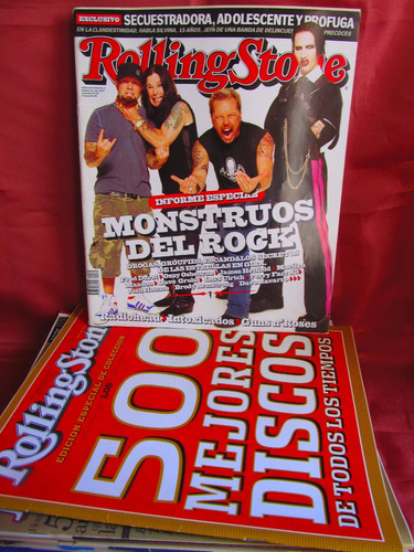 Revista Rolling Stone Monstruos Del Rock Nro 64