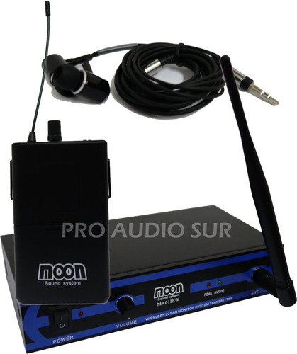 Monitor In Ear Moon Ma01 Iew Intraural Uhf Inalambrico