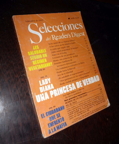 Selecciones Reader's Digest / Princesa Lady Di 1983