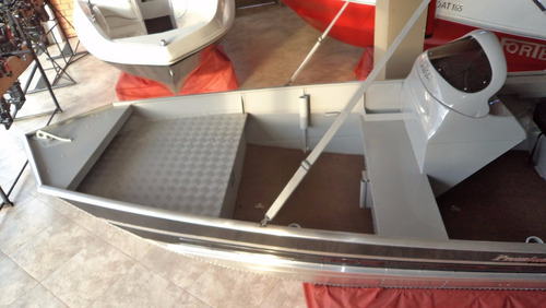 Lancha Fortboat Feel 500 Semi Chato C/ Motor 15 Hp Super Mer