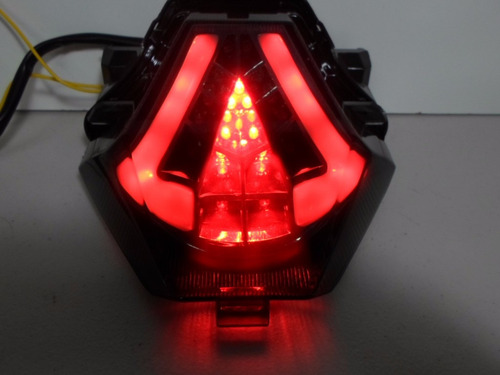 Imagen 3 de 6 de Stop Luz Trasera Rojo Direccionales Yamaha R3 Mt-03 Fz 07
