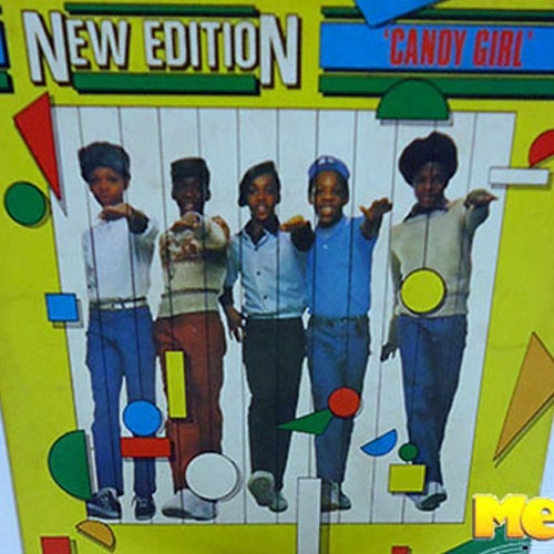 Imagem 1 de 3 de New Edition 1983 Candy Girl Compacto Com 2 Músicas