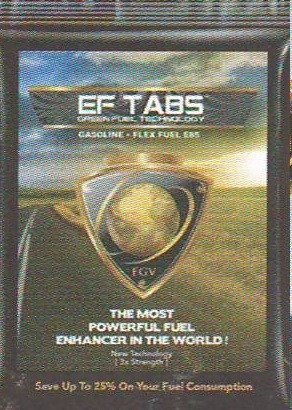 Ef Tabs Pastillas Catalizadoras Ahorra 25% En Gasolina