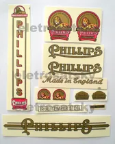 Comprar Adesivo Phillips Decalques Bicicletas Antigas Colante