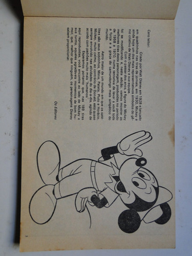 Hq As Melhores Piadas Do Mickey - Abril -1976 - Tiras (Usado)