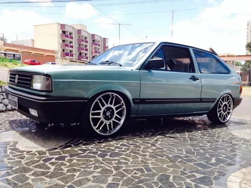 Gol rebaixado com rodas Volcano SnowFlakes GT aro 17