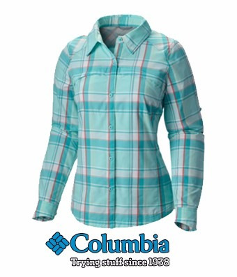 Camisa Columbia Dama Silver Ridge Cuadros S-m Weekendpesca