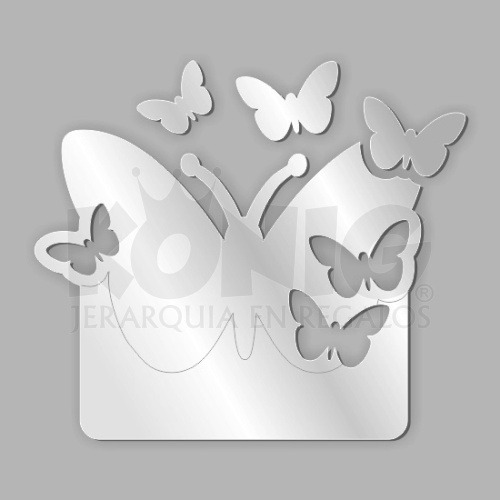 Espejos Diseño Decorativo Juvenil Original Unico Mariposas