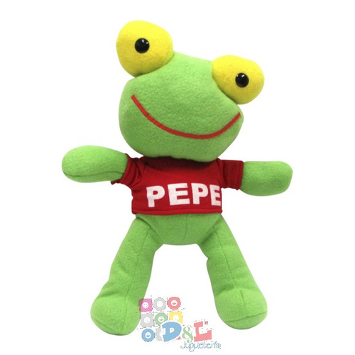 Sapo Pepe Peluche Gran Tamaño 42 Cm Idem Tv Miralo, Local !