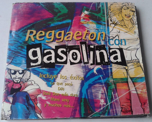 Reggaeton Con Gasolina Cd Raro Digipack Hehco En Mexico 2005