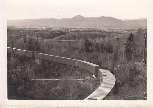 Antigua Fotografia Real Vista En Quebec Canada America Norte