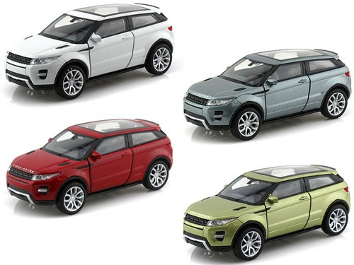 Perudiecast Welly Land Rover Range Rover Evoque Escala 1.38