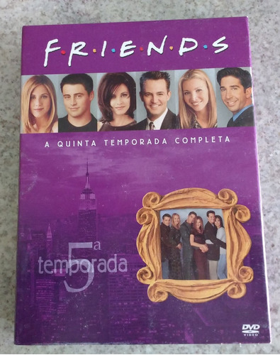 Friends 5º Temporada Box C/ 4 Dvds Digipack Original