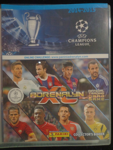 Fichario Adrenalyn Champions League 2014/15 363 +limited Ed.