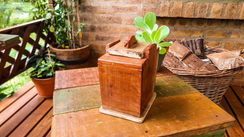 Porta Fideos Madera Mbarete Artesanías