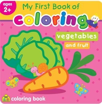 Mi Primer Libro De Colorear Verduras Y Frutas