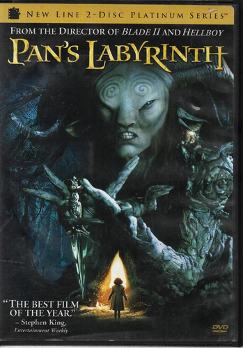 El Laberinto Del Fauno - Platinum Series - Del Toro  2 Dvd´s