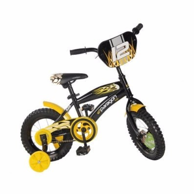 Bicicleta Niño Aro 12 Amarillo Cool Boy