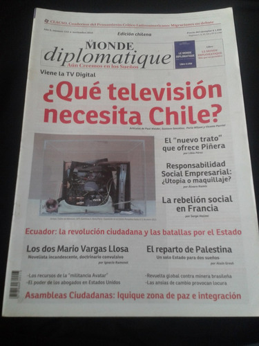 Monde Diplomatique Año X Numero 113 Noviembre 2010