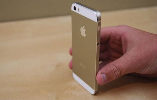 iPhone 5s Dourado Com Película De Vidro
