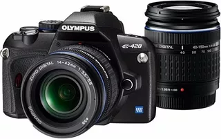 Olympus E420 Reflex- Zuiko Digital 14-42/40-150mm