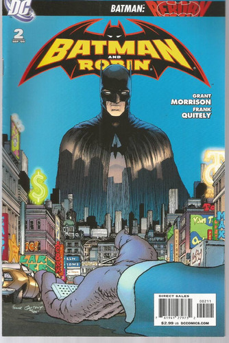 Batman And Robin 02 - Dc Comics 2 - Bonellihq Cx73 G19
