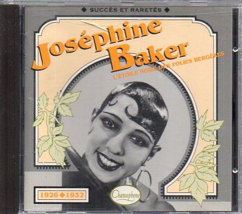 Josephine Baker 1926 1932 - Cd Original France