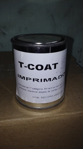 Pintura Asfáltica Para Imprimación 1/4 De Litro