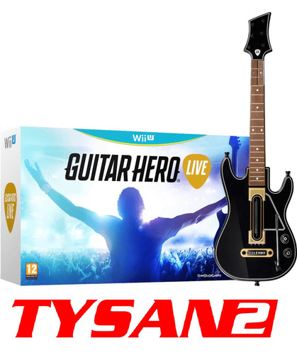 Guitar Hero Live Wii U Rock Band Guitarra + Game En Stock Ya