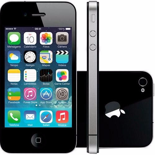 iPhone 4 8gb Preto + Brindes