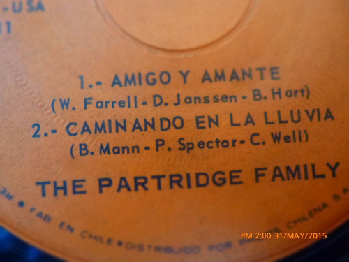 Vinilo Ep The Partridge Family  - Amigo Amante  ( H114