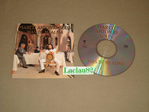 Marco Antonio Solis Mas De Mi Alma 2001 Fonovisa Cd