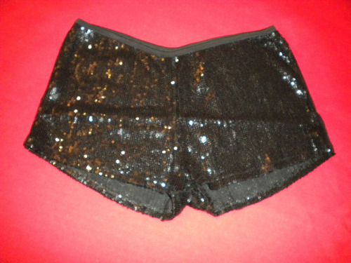 Oferta Short Sexy Brillo Canutillos Fiesta