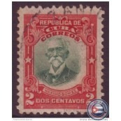 Sello Republica De Cuba Correos Maximo Gomez 2 Centavos 1910