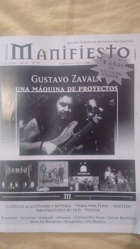 Manifiesto - Gustavo Zavala