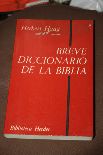 Breve Diccionario De La Biblia Herbert Haag