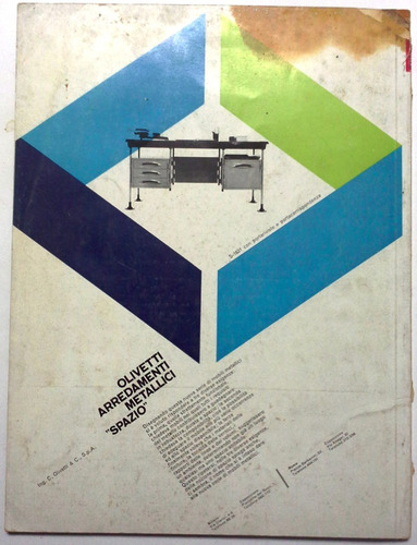Revista Vintage De Arquitectura Y Diseño Domus Marzo 1961 (Usado)