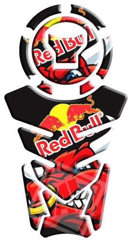 Adesivo Tanque Bocal Fan Twister Titan Bros 160 Red Bull 18