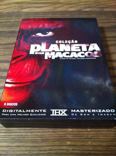 Box-planeta Dos Macacos-6 Dvds