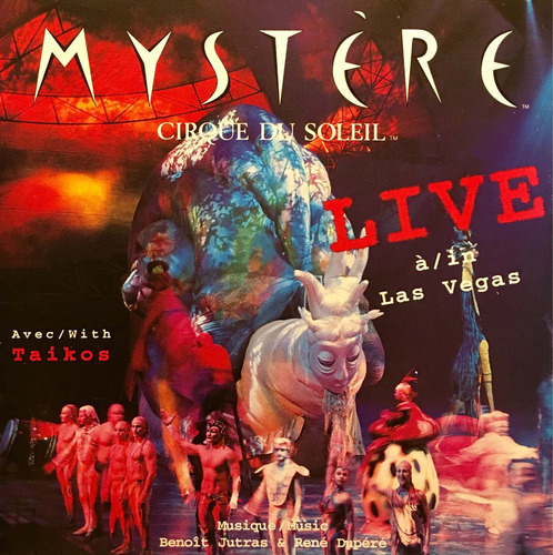 Cd Cirque Du Soleil Mystere Live In Las Vegas Importado