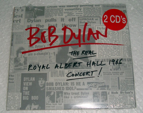 Bob Dylan Royal Albert Hall Concert Doble Cd Sellado Kktus