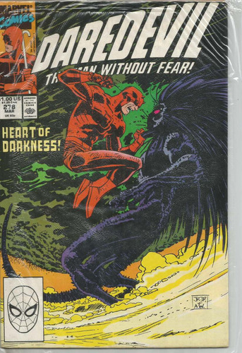 Daredevil N° 278 - Em Inglês - Editora Marvel - Formato 17 X 25,5 - Capa Mole - 1990 - Bonellihq Cx445 G23