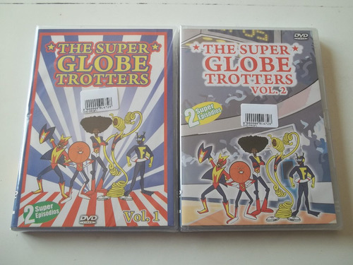 The Super Globetrotters - 2 Dvds, Desenho Antigo - Lacrados!