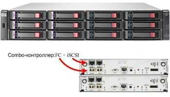 Hp Storage Array Aw567a Msa P2000 G3 Dual 3.5 Msa Fc/iscsi