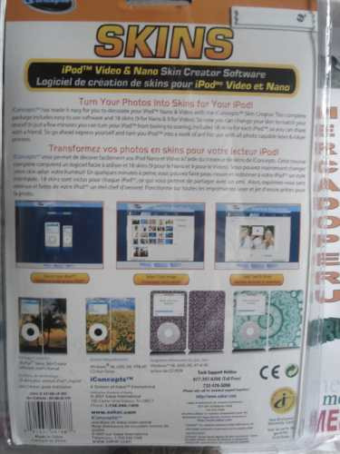 Imagen 3 de 4 de Protector Mascara Funda iPod Nano Y 30 Gb Video