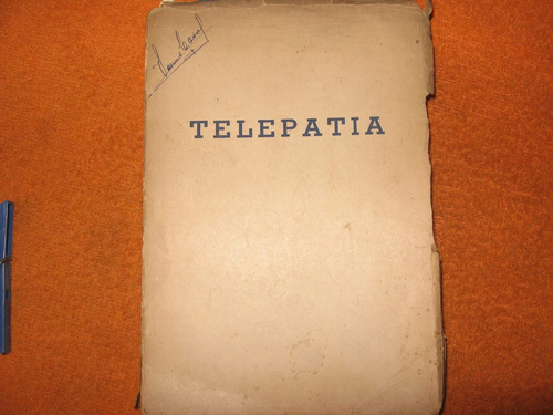 Telepatía - Alicia Bailey - 1ra. Edición - 1953