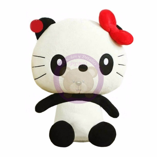 Peluche Oso Kitty Panda 65 Cm - Importado - Hipoalergénico