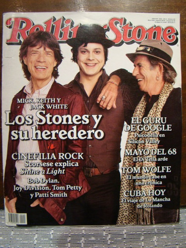 Revista Rolling Stone 122 Stones Y Jack White Zona Caballito