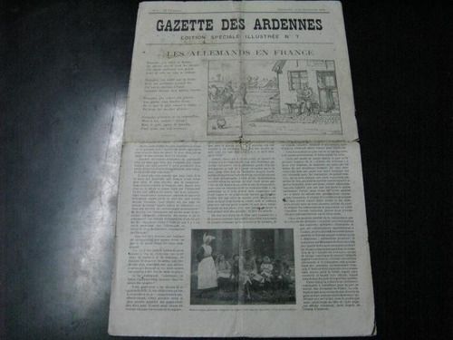 Mercurio Peruano: Periodico Gazette Des Ardennes 11-1915 L92